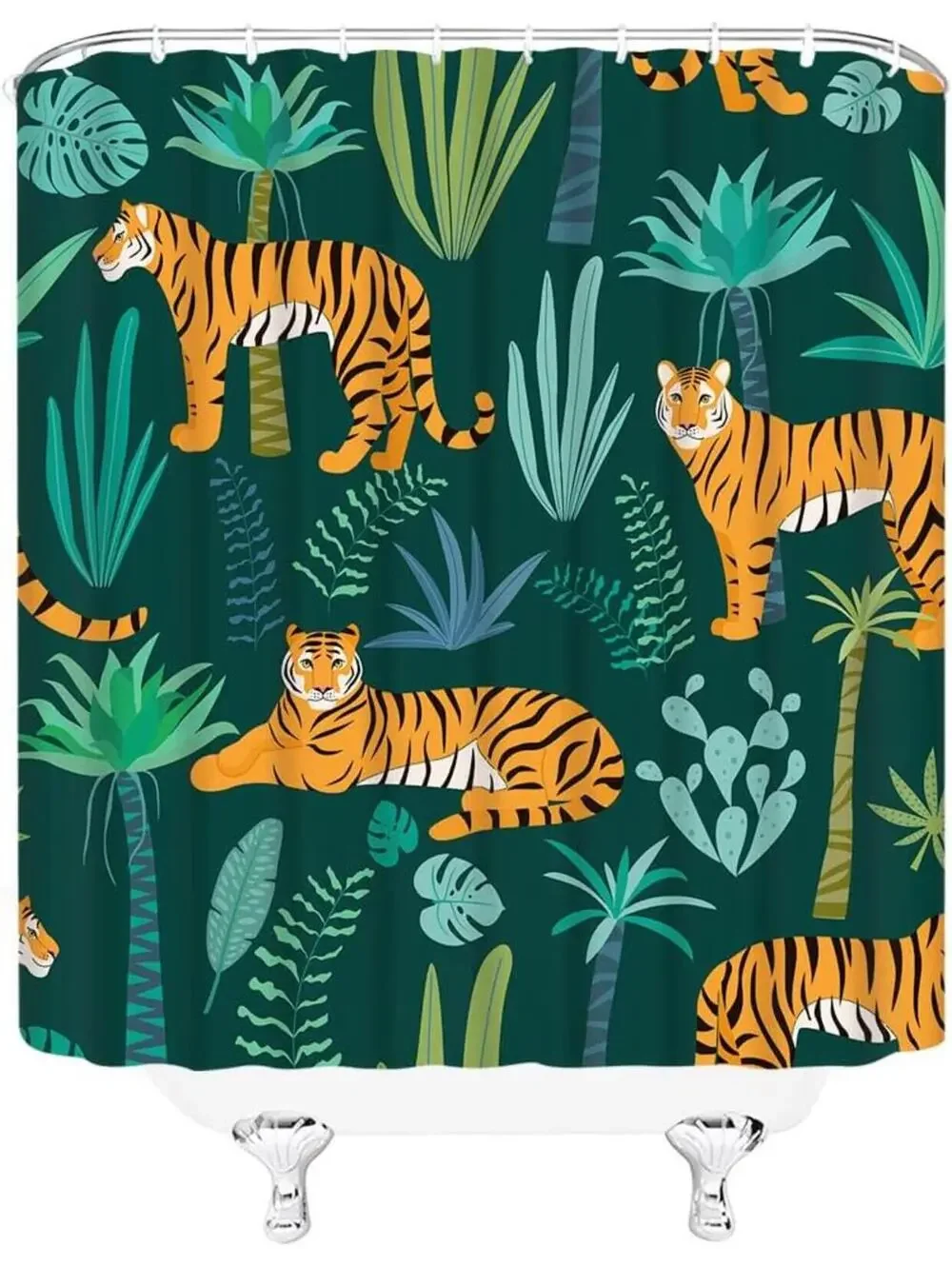 Tiger Shower Curtain 96